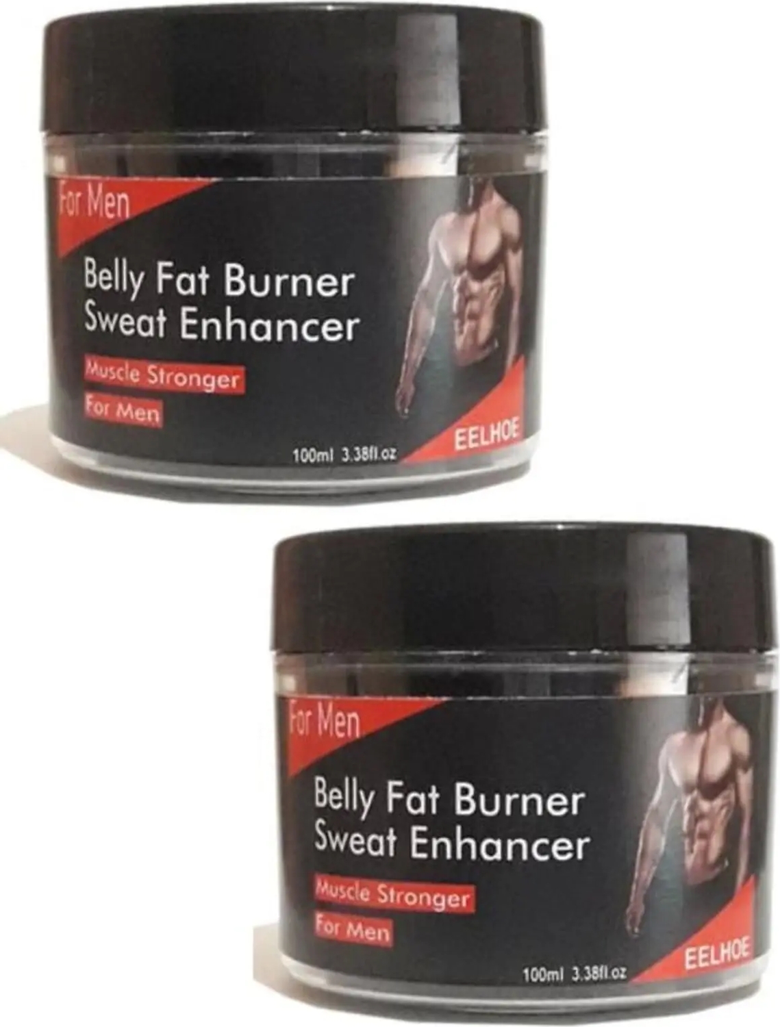 Belly Fat Burner Kadınlara Için Bölgesel Kremi 100 ml 2 Adet