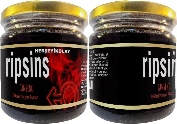 Ripsins: Ginsengli Çoban Çökertenli ve Epimediyumlu Erkeklere Özel Macun 240 gr