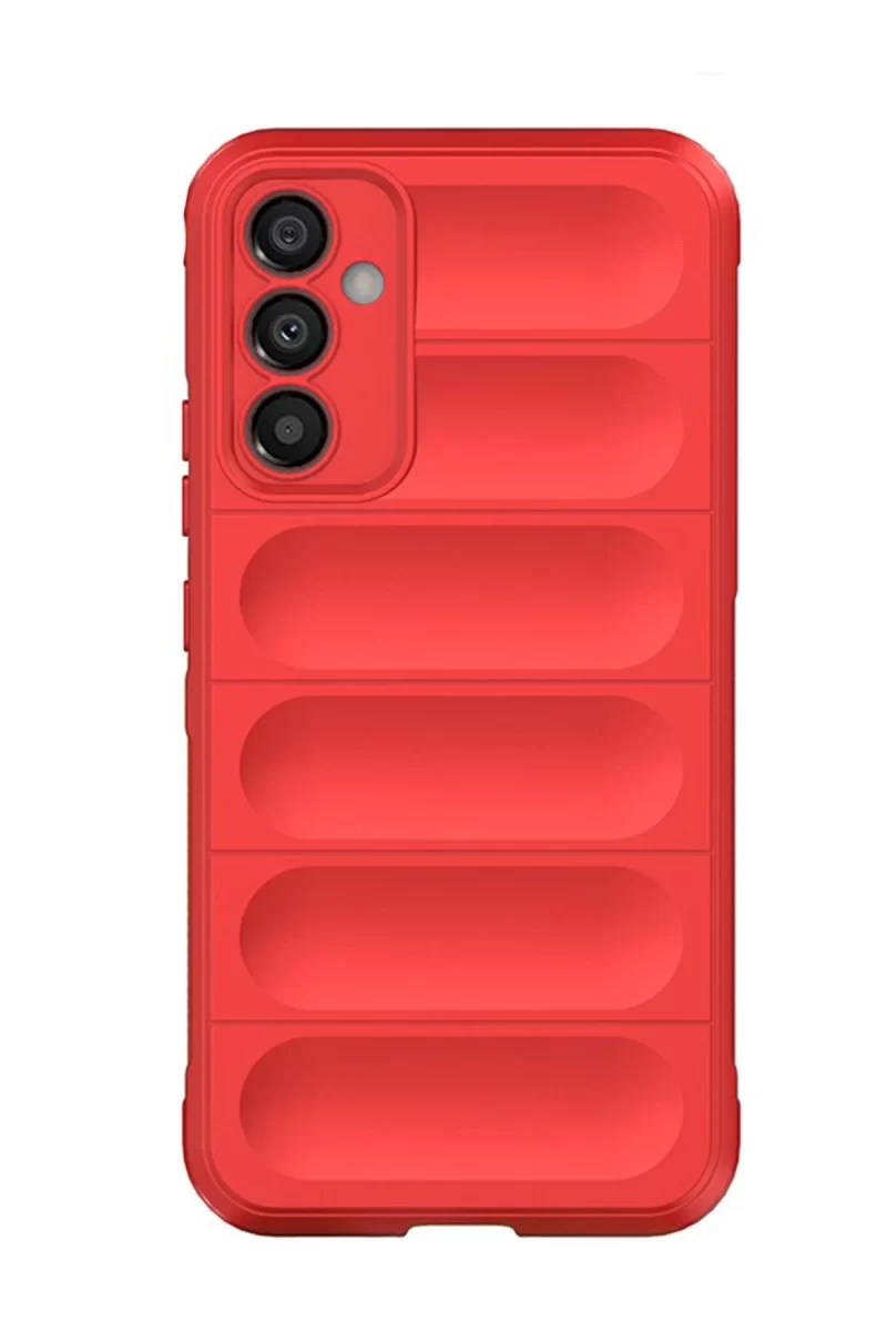 Samsung Galaxy A05S Uyumlu Kılıf Optimum Silikon - Kırmızı