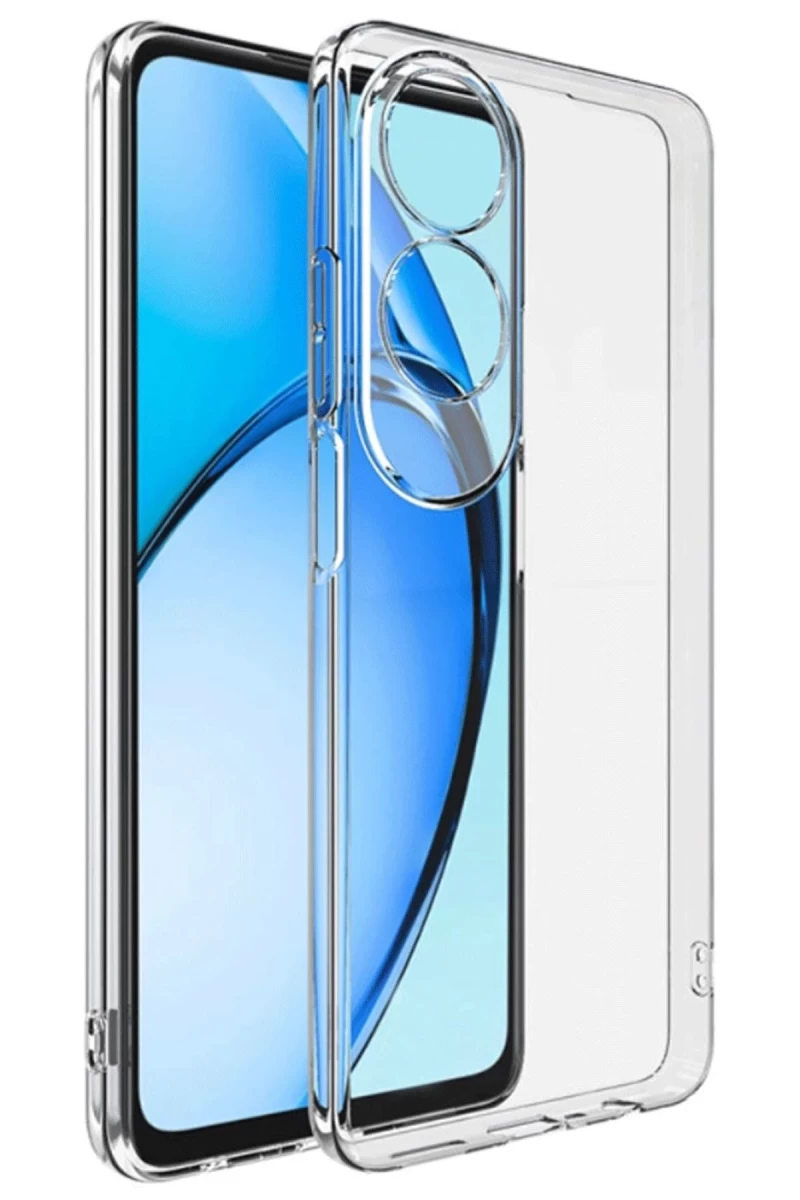 Oppo A60 Uyumlu Kılıf Lüx Şeffaf Silikon