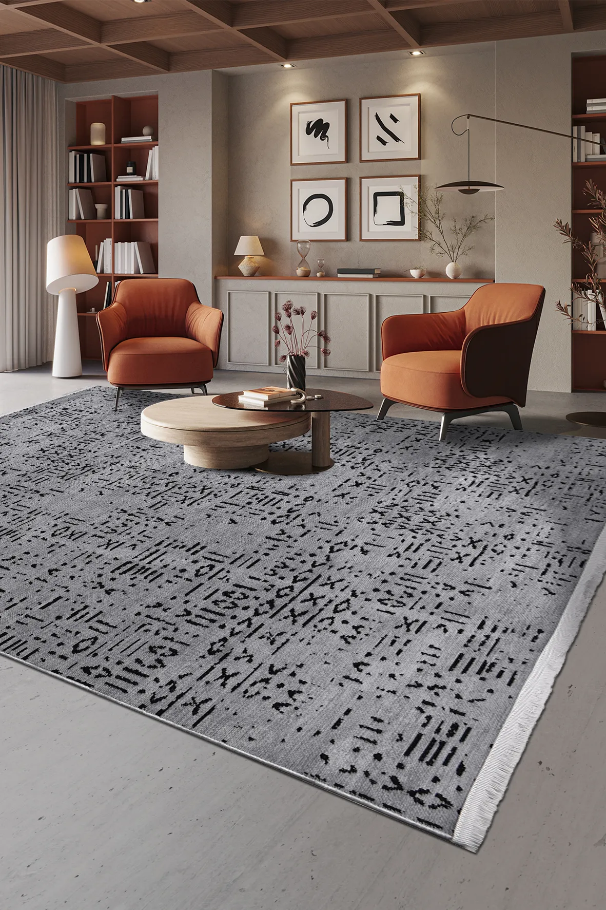 YoudayHomeCollection LUXİA Model Oturma Odası Halısı · EBAT: 100X100