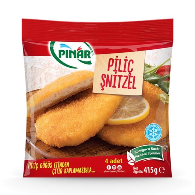 Donuk Piliç Şinitzel 415gr 1 Adet