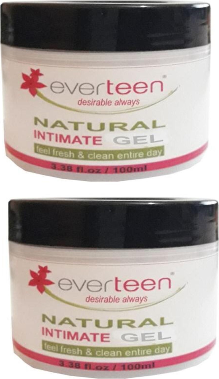 Everteen Kadınlara Özel Doğal Genital Temizleyici Bakım Jeli 100  ml  2 Adet 1 Adet