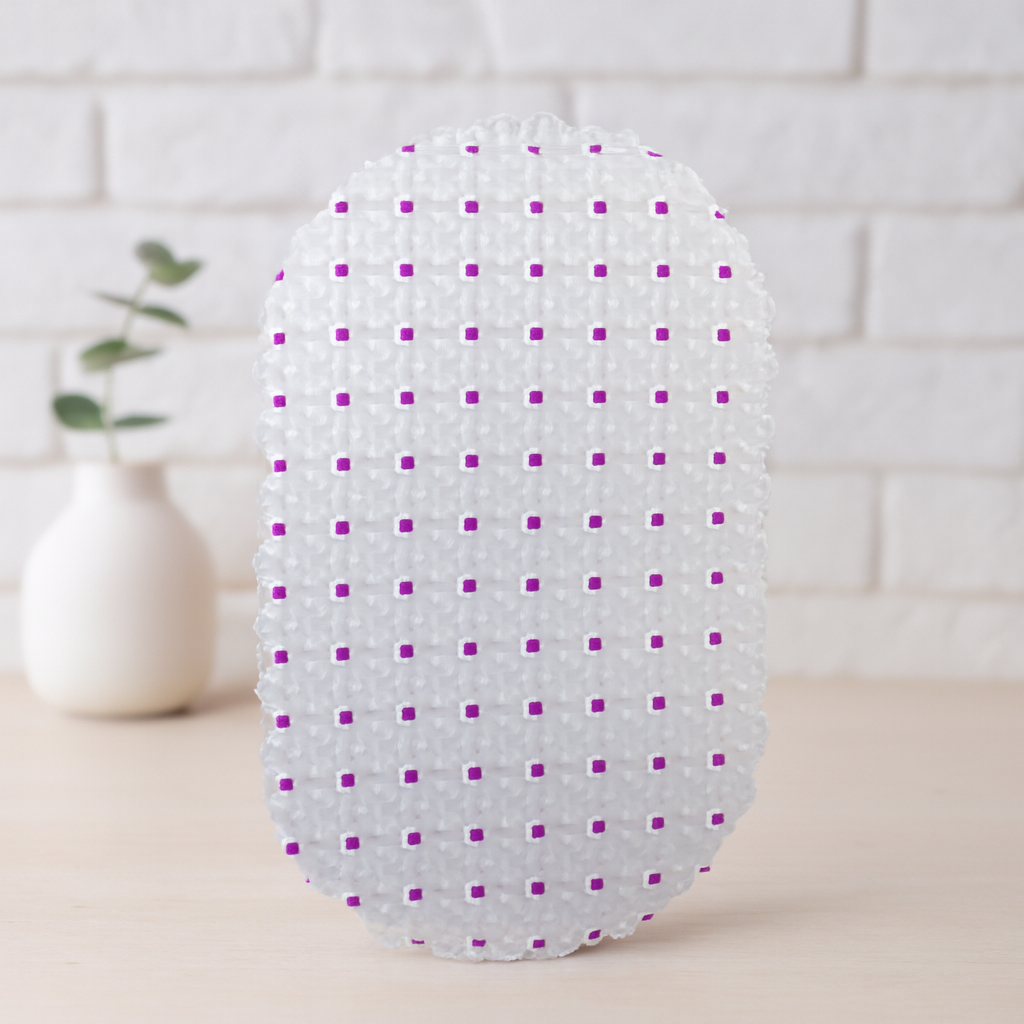 Oval Eko PVC Kaydırmaz Banyo Paspası