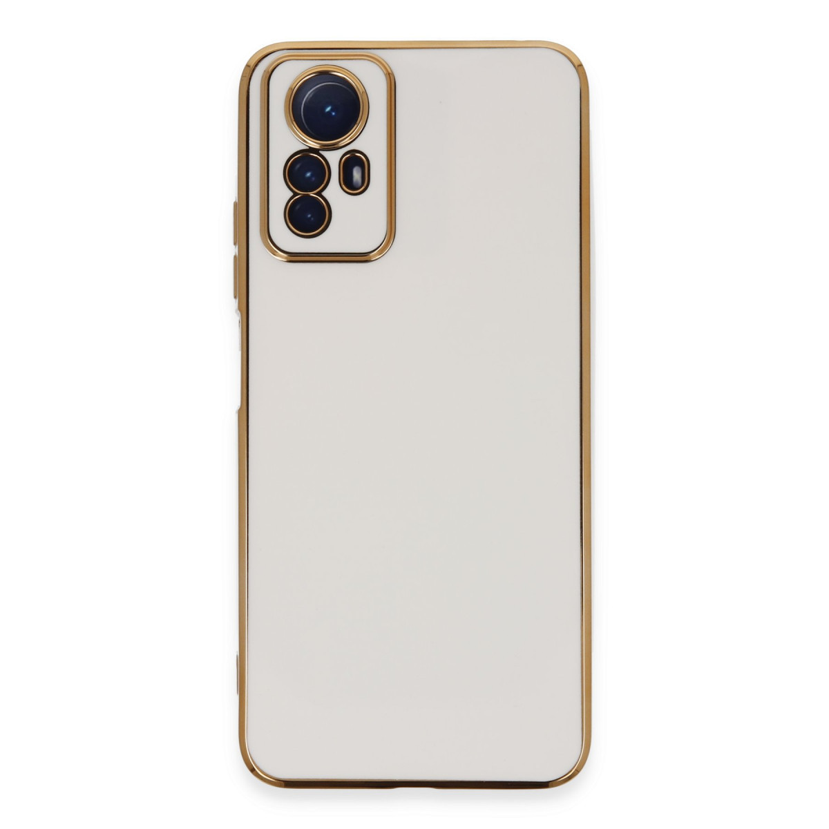 Redmi Note 12S Kılıf Volet Silikon - Beyaz