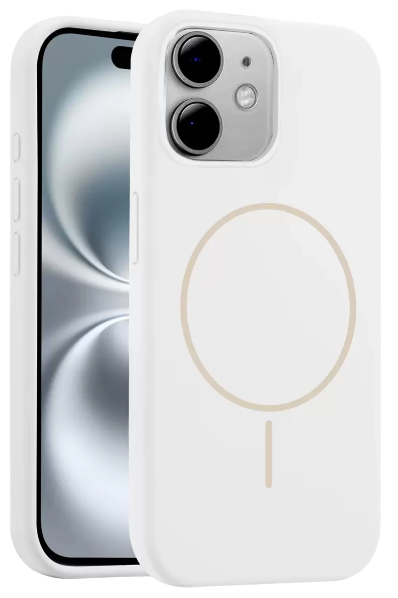 Joko Apple iPhone 11 Uyumlu Kılıf Jully Magsafe Kapak - Beyaz