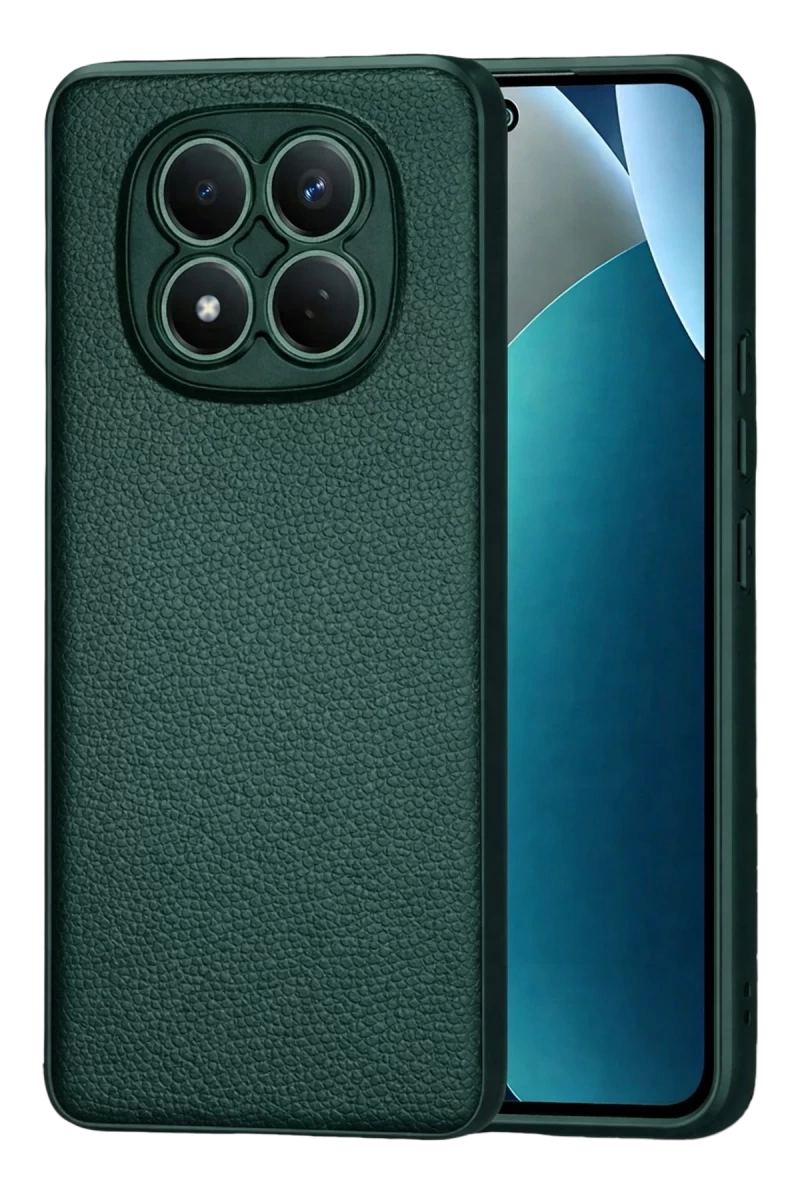 Xiaomi Redmi Note 15 4G Uyumlu Thermax Silikon Kılıf - Koyu Yeşil