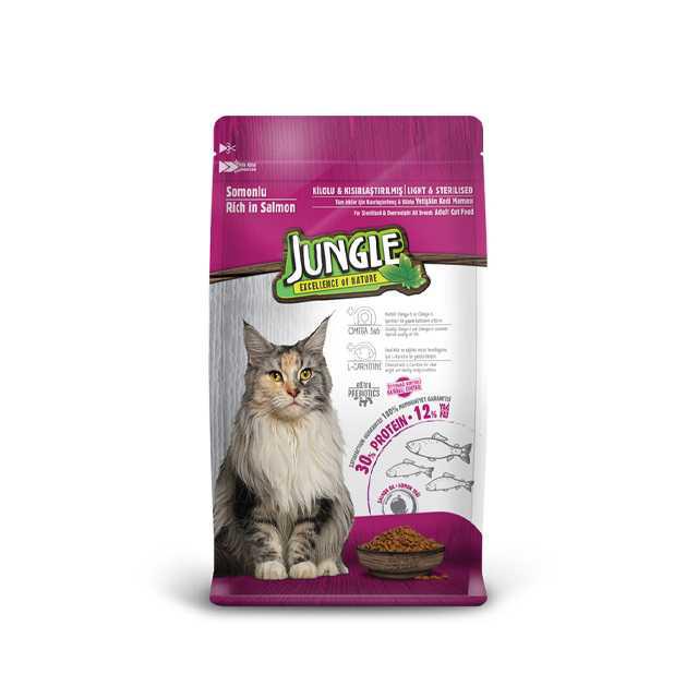 Kısır Kedi Maması Somonlu 500 gr 1 Adet