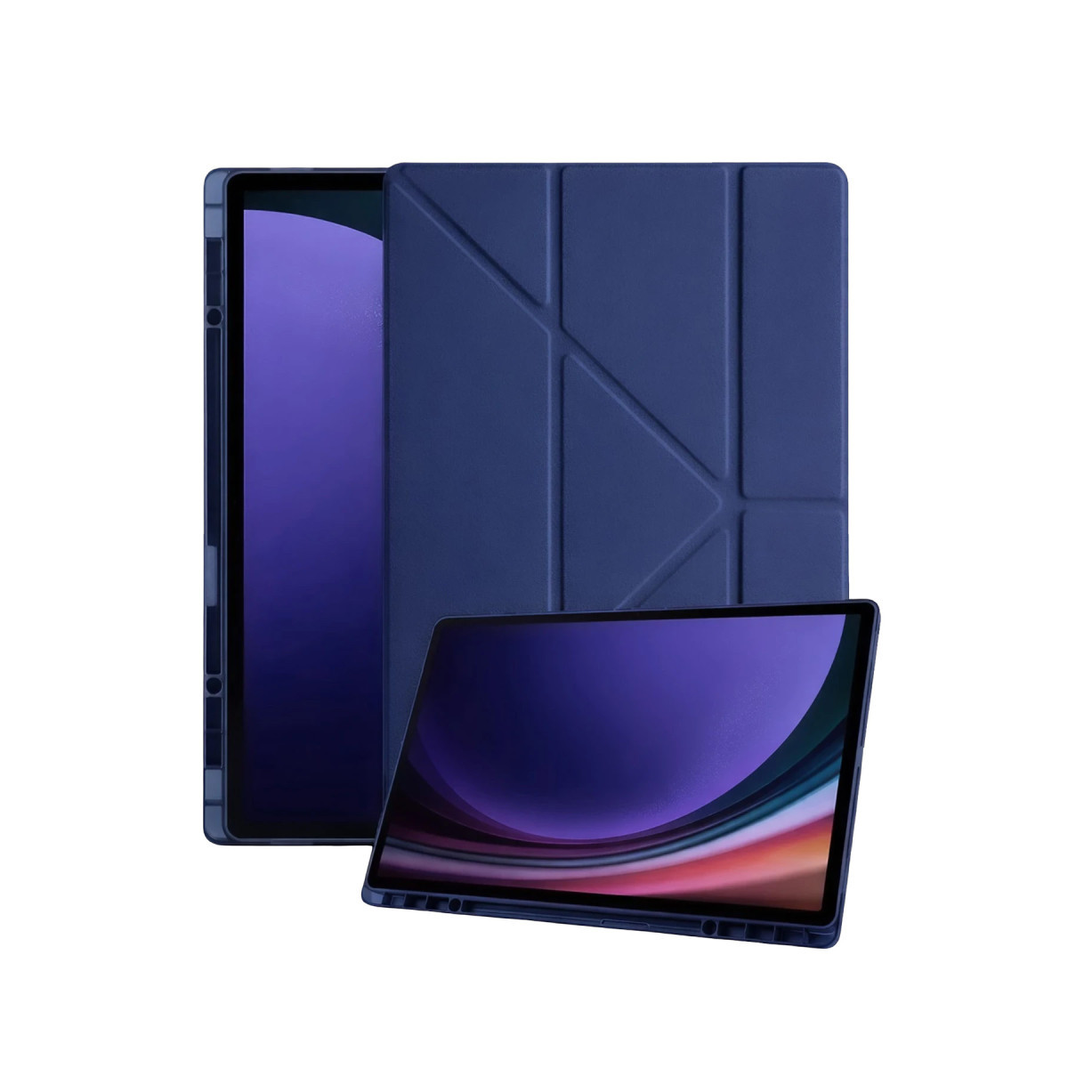 Galaxy Tab A11 Kalemlikli Mars Tablet Kılıfı - Lacivert