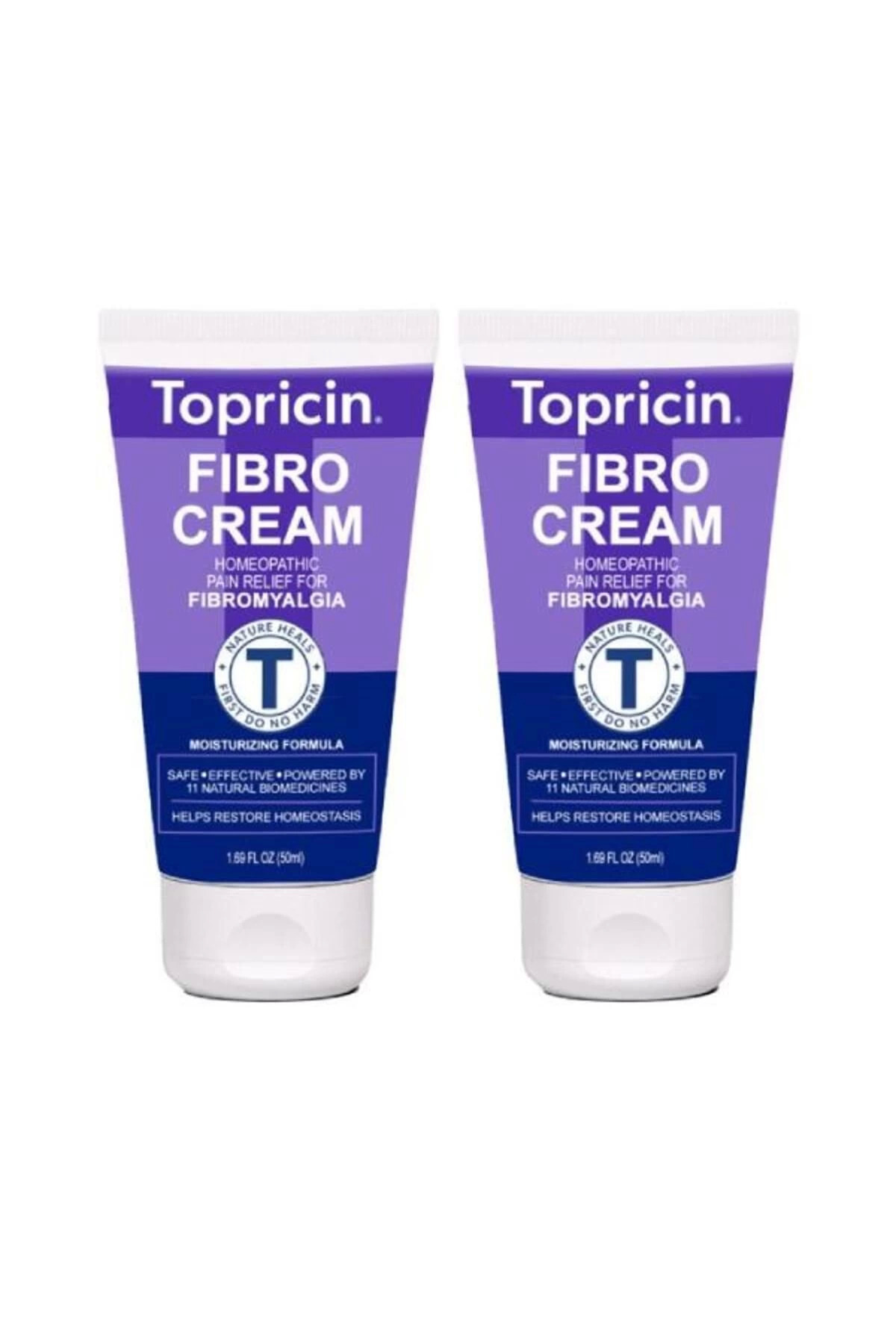 Topricin Fibro Rahatlatıcı Masaj ve Bakım Kremi 50 ml x 2 ad