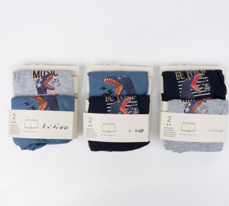 2li Erkek Boxer K128638 (tek adet fiyatıdır)