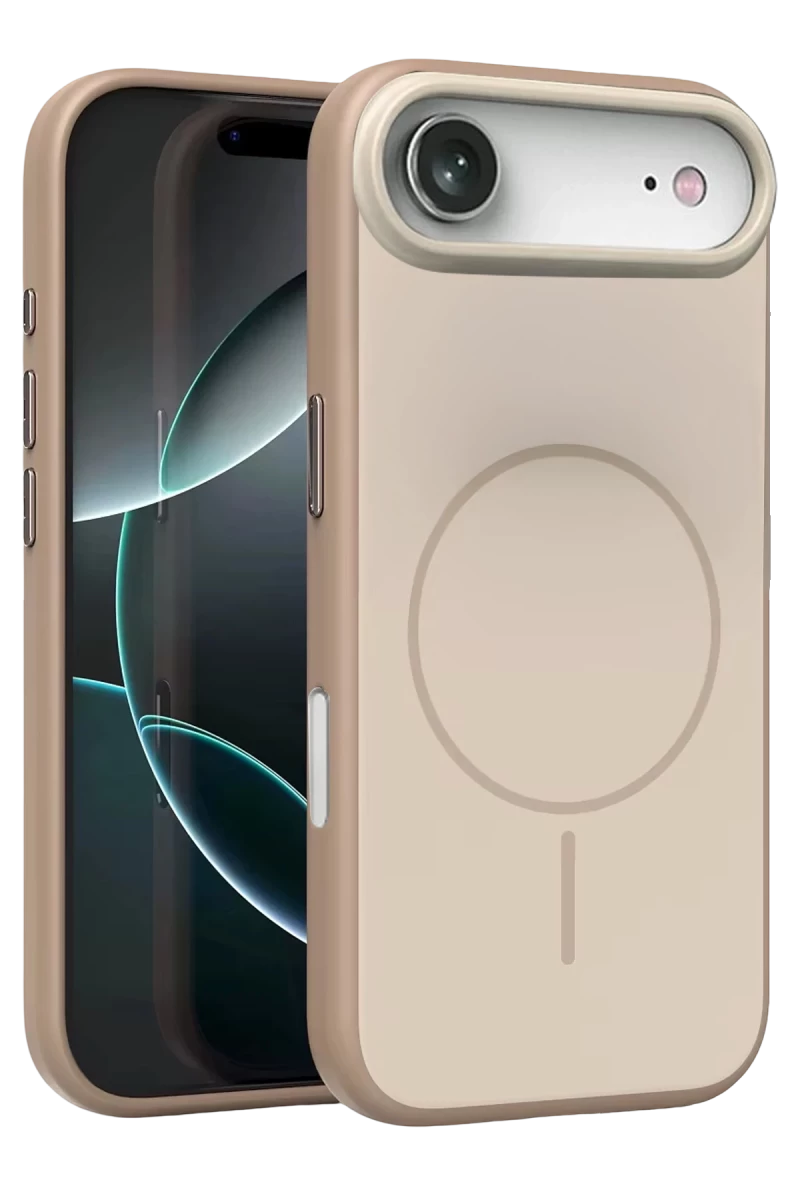 Joko Apple iPhone 17 Uyumlu Air Uyumlu Neva Magsafe Kapak - Gold