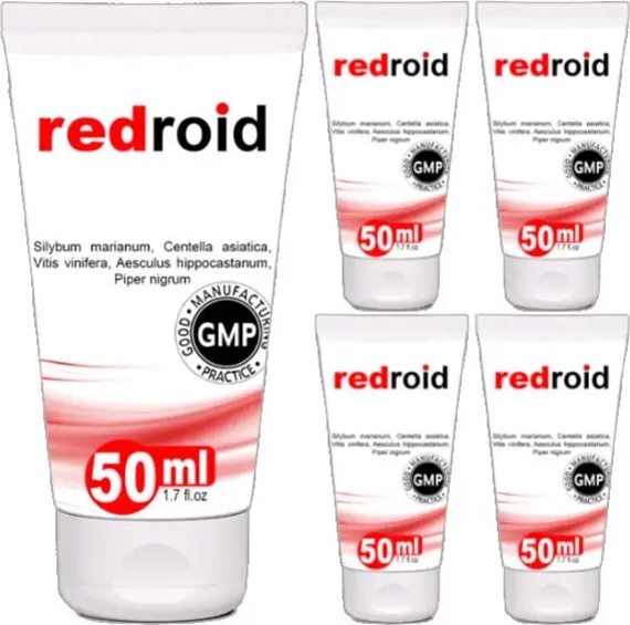 Redroid 5 Tane Masaj Kremi Için 50 ml Özel Krem