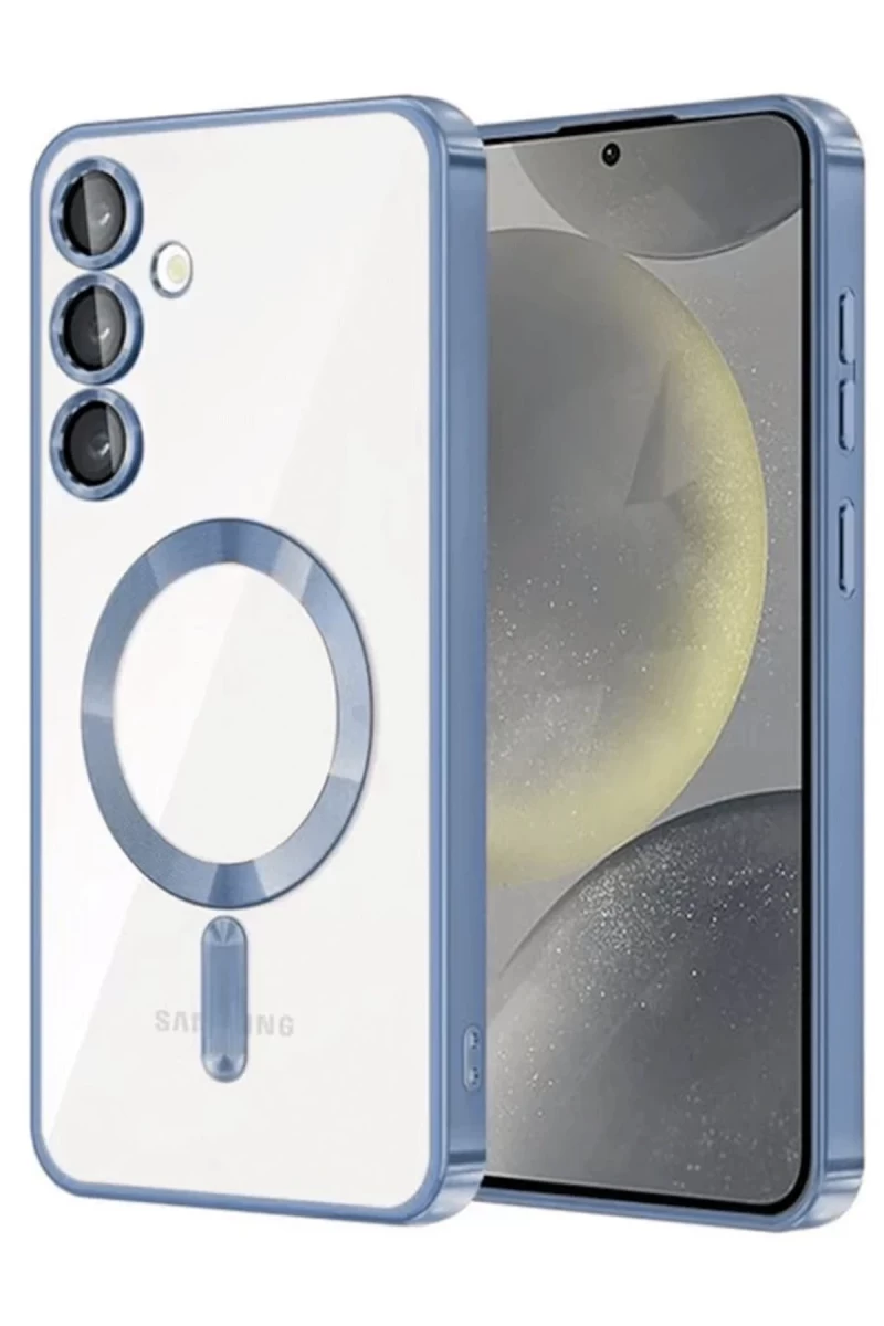Samsung Galaxy A35 5G Uyumlu Kross Magneticsafe Kapak - Sierra Blue
