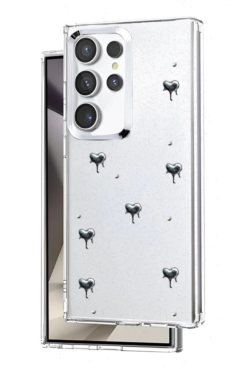 Samsung Galaxy S24 Ultra Uyumlu Fiyonk Desenli Kapak - Desen 1