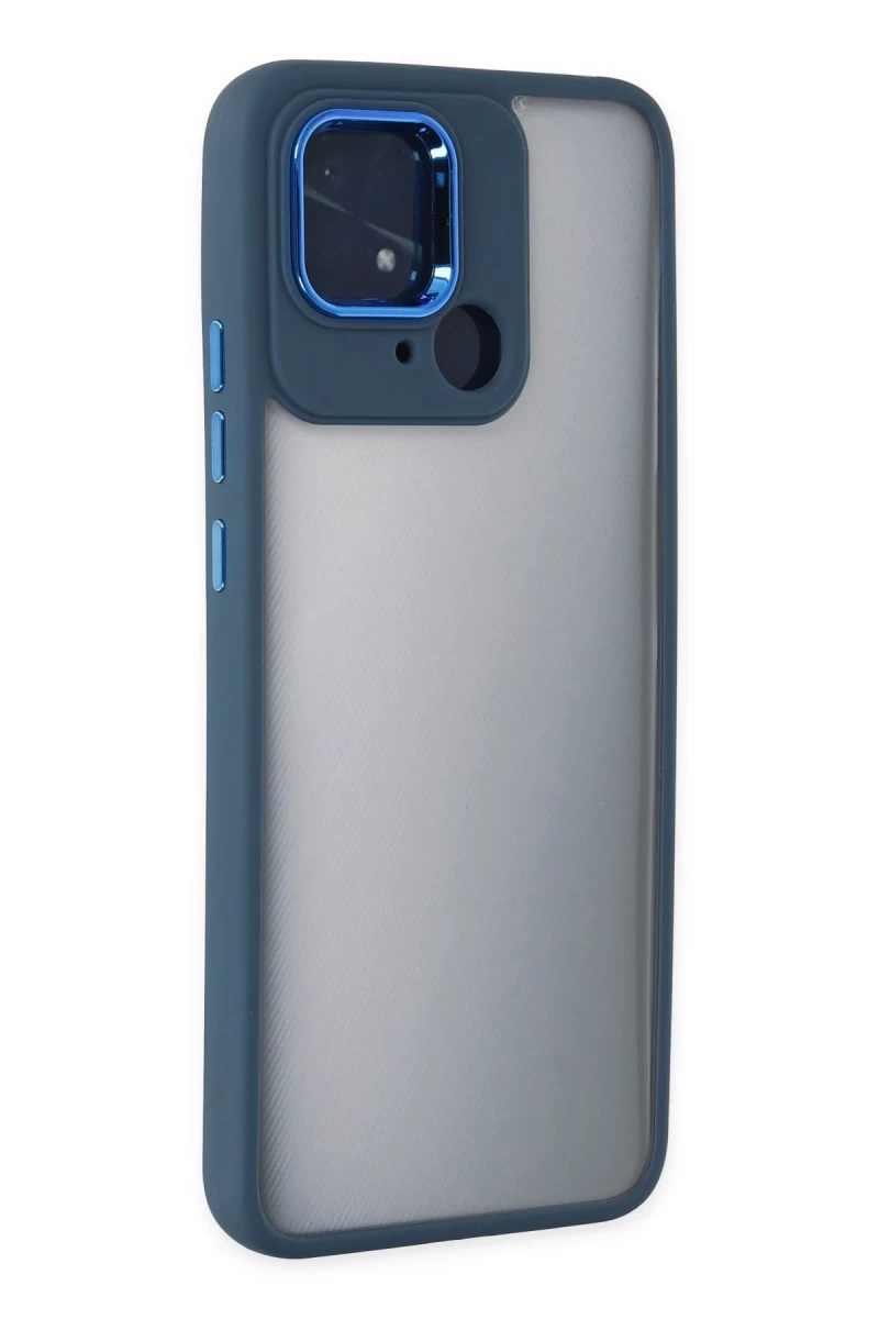 Xiaomi Redmi 10C Uyumlu Kılıf Dora Kapak - Mavi