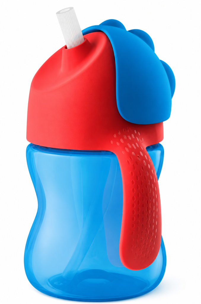 Avent Desenli Pipetli Bardak 200 ml Erkek