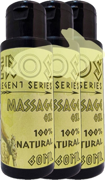 Eros Legent Bay Bayan 3 Adet Erotikmasaj Yağı 60 ml