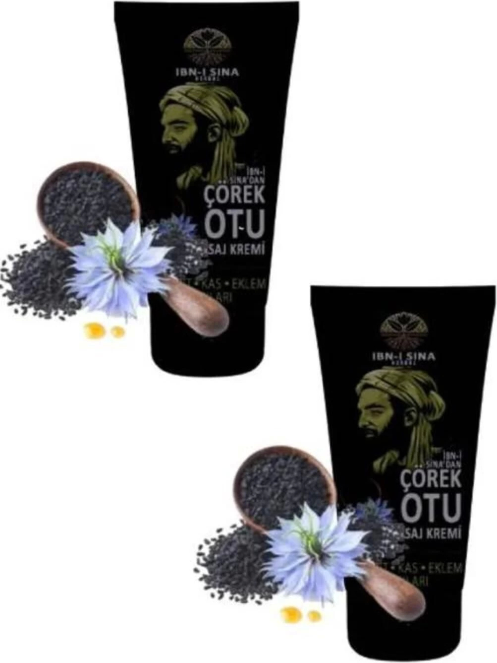 Ibn-I Sina Çörekotu Vücut Sızıları Için Masaj Bakım Kremi 50ML 2 Adet