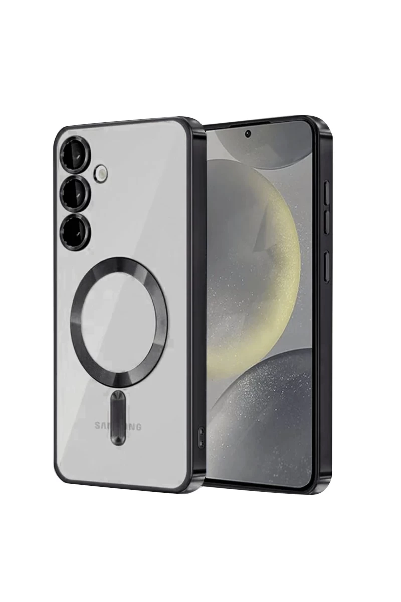 Samsung Galaxy S23 Plus Uyumlu Kılıf Kross Magneticsafe Kapak - Siyah