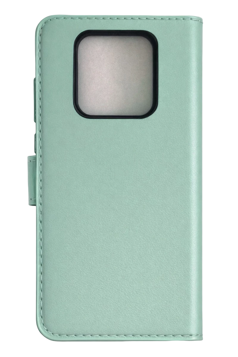 Tecno Camon 16 Prime Uyumlu Trend S Plus Kapaklı Kılıf - Su Yeşili