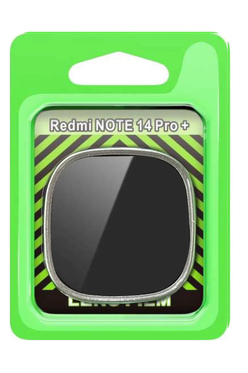 Xiaomi Redmi Note 14 Pro Plus Uyumlu Raze Metal Kamera Lens - Gümüş