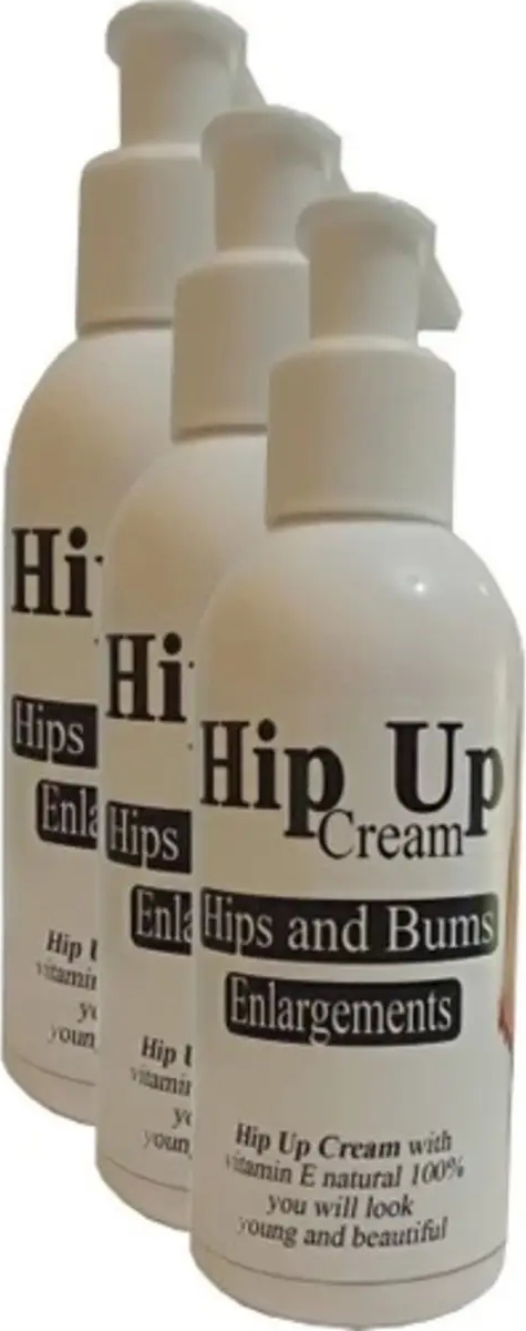 Hip Up Hip Cream Kalça Vücut Kremi 120 ml 3 Adet