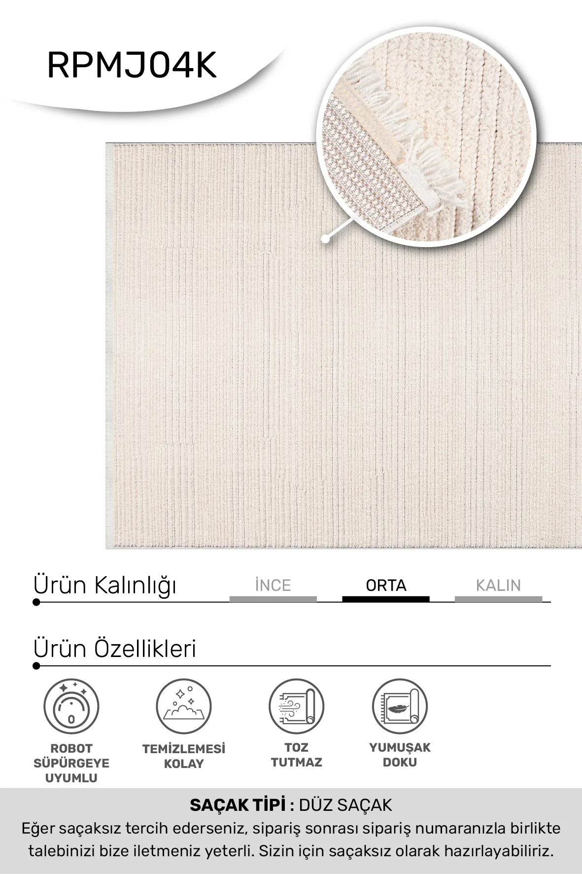 YoudayHomeCollection MARGİN Model Oturma Odası Halısı