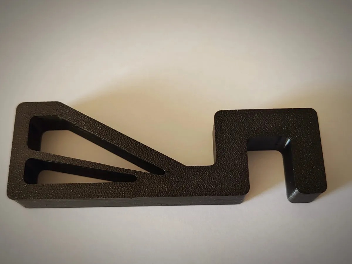 3D Baskı Modern Pencere Takozu Pencere Açık Tutucu Rüzgar Stoperi Pencere Kilidi Siyah