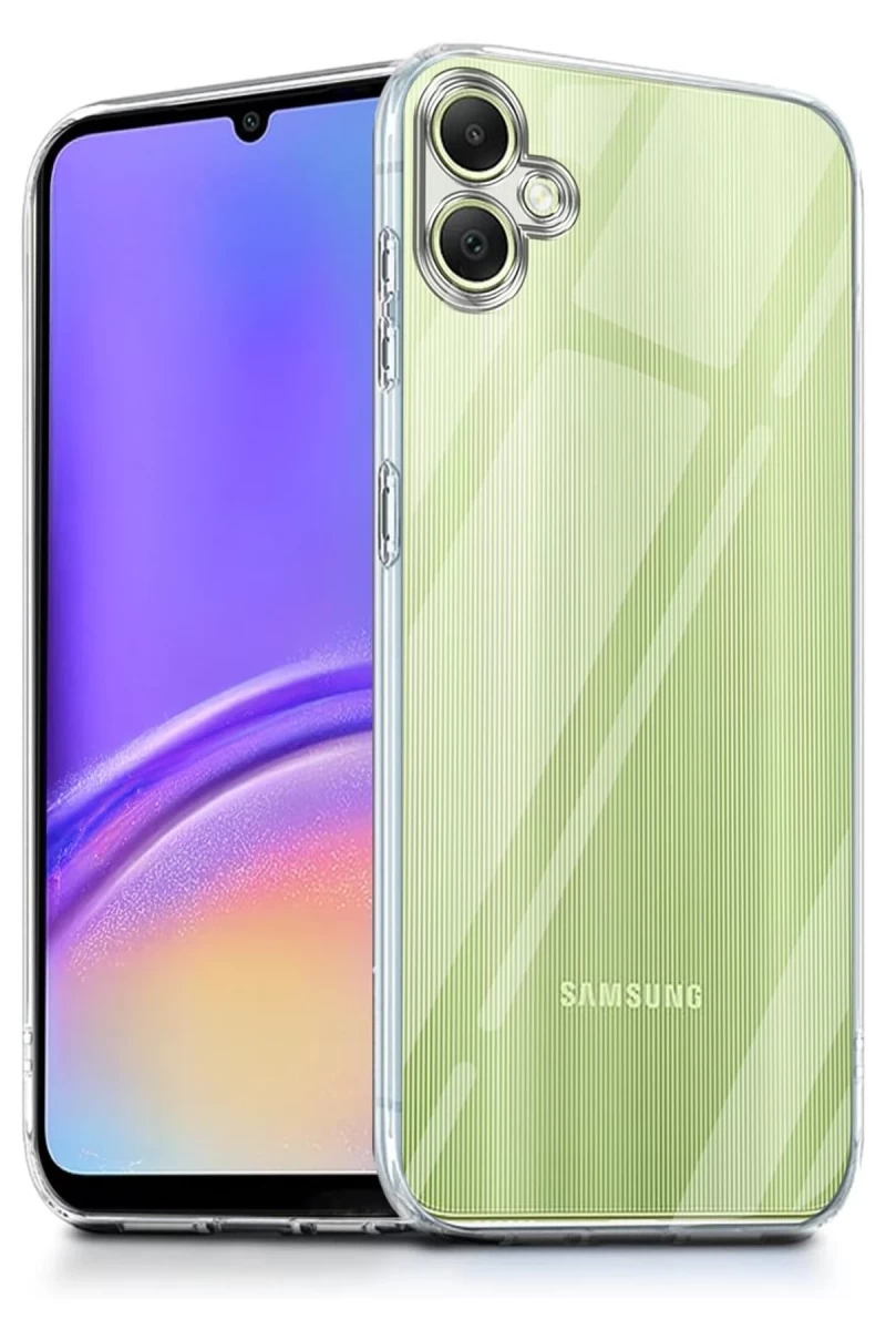 Samsung Galaxy A07 4G Uyumlu Lüx Şeffaf Silikon - Şeffaf