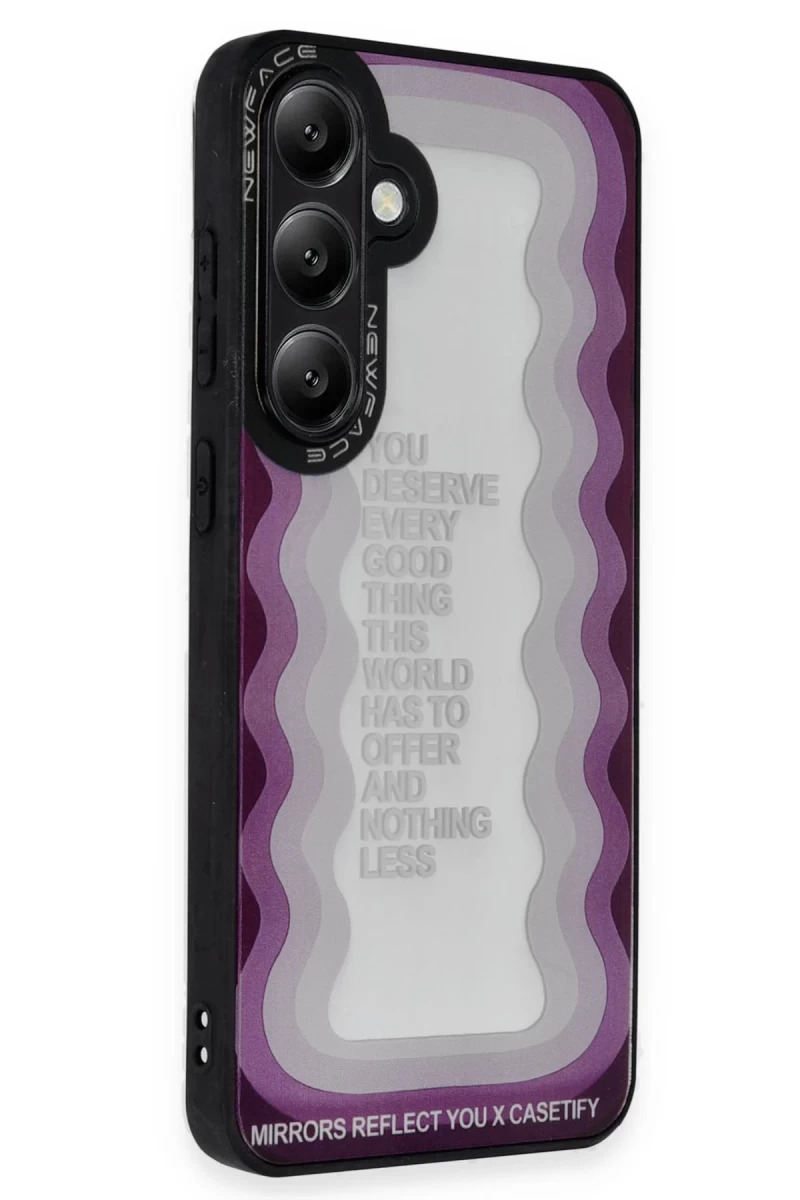Samsung Galaxy A05S Uyumlu Kılıf Mirror Desenli Kapak - Mirror - 5