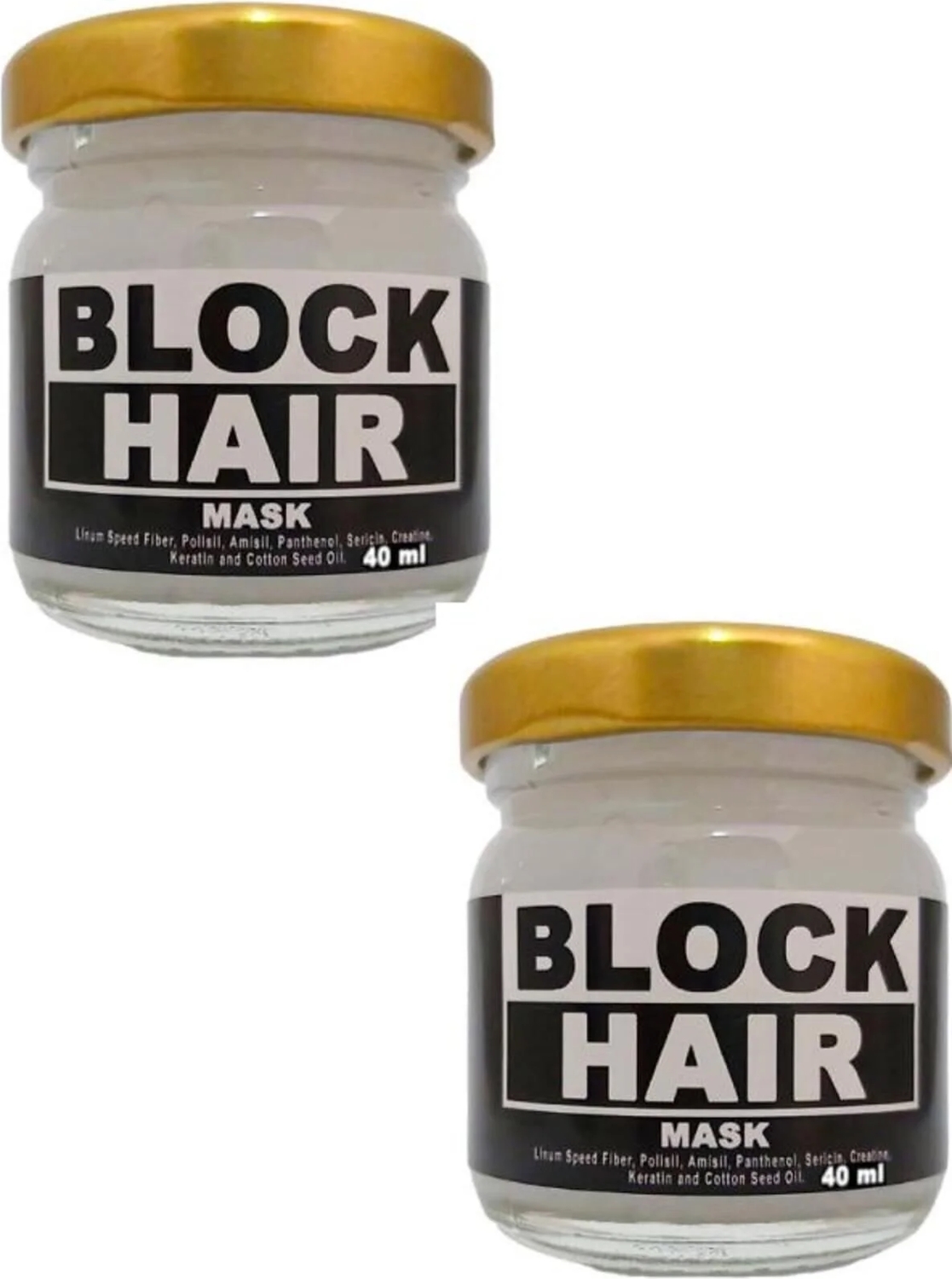 Block Hair Saçlarınıza Derinlemesine Bakım ve Canlılık Maskesi Kremi 40 ml x 2 Adet