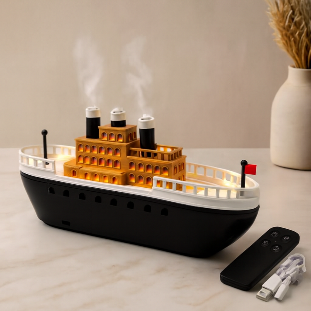 250ml Gemili Işıklı Aroma Diffuser Hava Nemlendirici