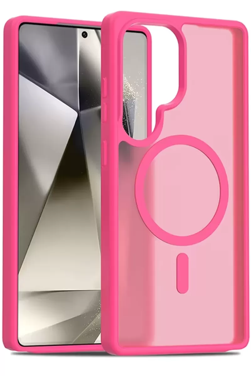 Joko Samsung Galaxy S25 Ultra Uyumlu Jota Magsafe Kapak - Rose