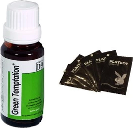 Hepsidahice Green Temptation D9 Kadın + 5li Pboy Lubricant Jel