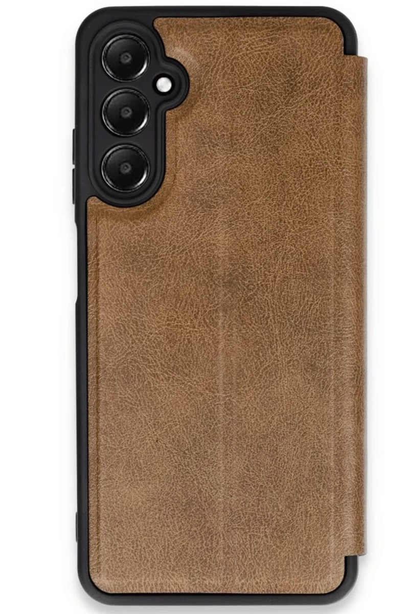 Samsung Galaxy A35 5G Uyumlu Kılıf Flip Cover - Taba