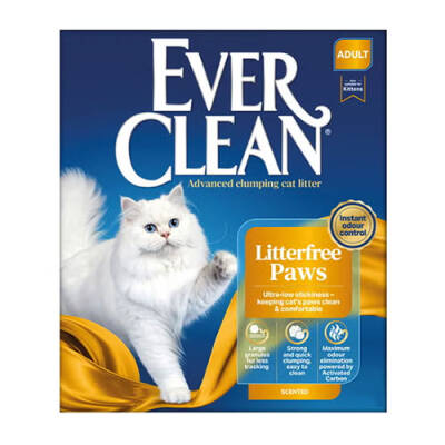 Litterfree Paws Patilere Yapışmayan Topaklanan Kedi Kumu 10 Lt