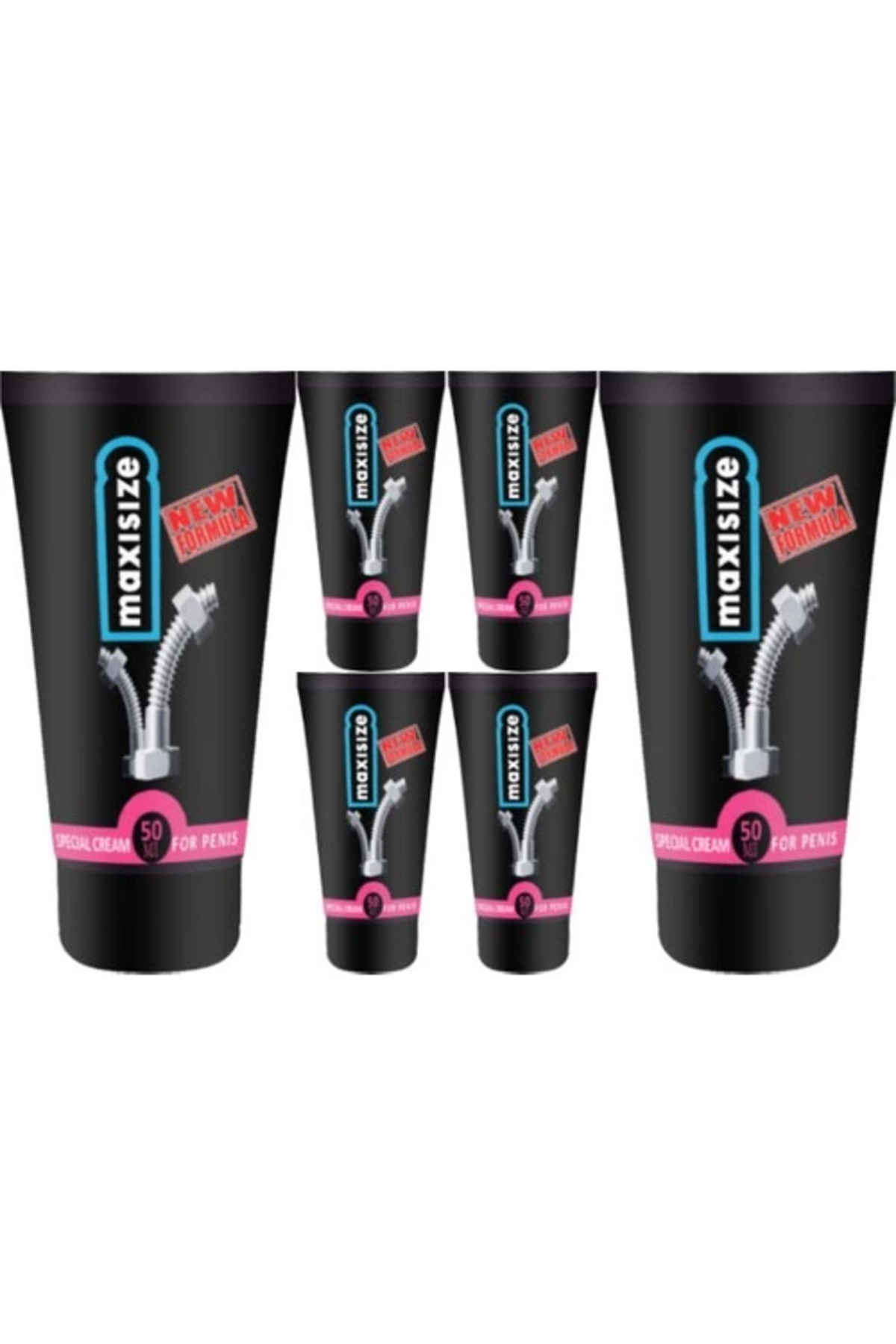 Maxsize KOD:LSTG306 Maxi Size Cream Erkeğe Özel 50 ml 6 Adet Şekillendirici Canlandırıcı Krem