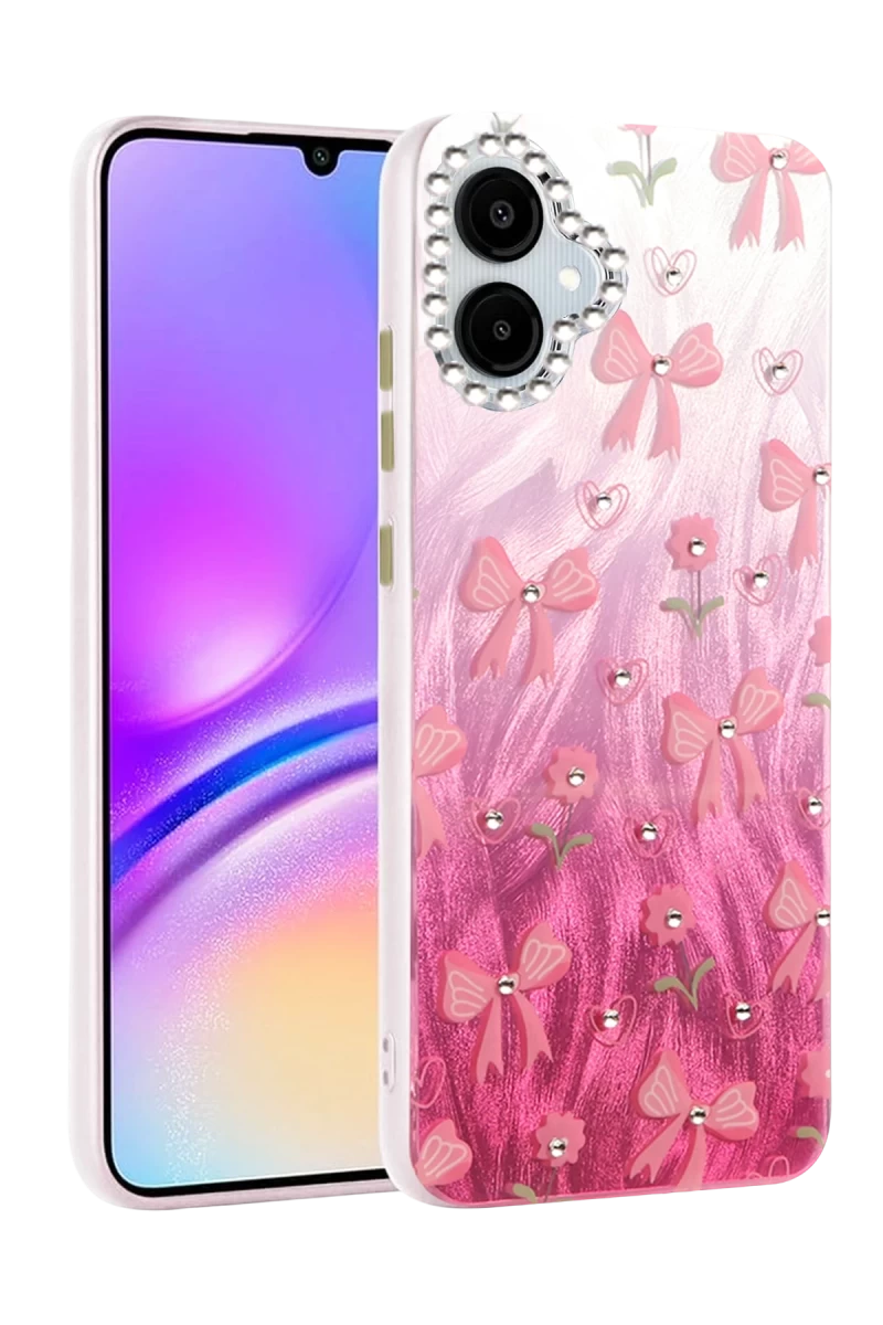 Samsung Galaxy A06 Uyumlu Kılıf Blade Aynalı Desenli Kapak - Desen 3