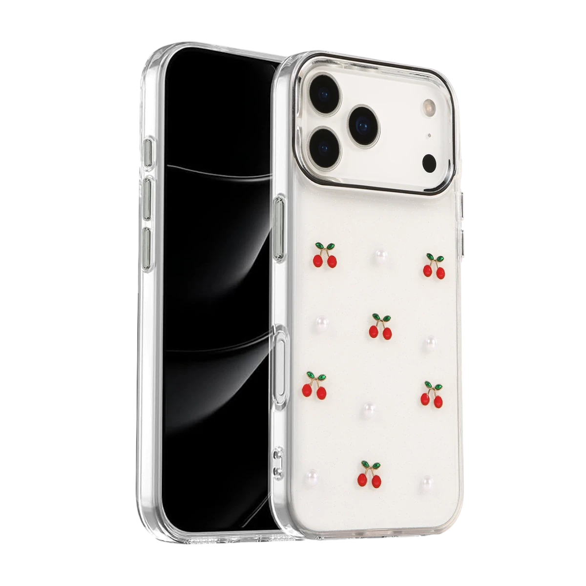 Apple iPhone 17 Pro Max Fiyonk Desenli Kapak - Desen 9