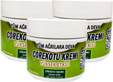 Çörek Otu Kremi 150 ml Ağrikesici Teskin Edici 3 Adet