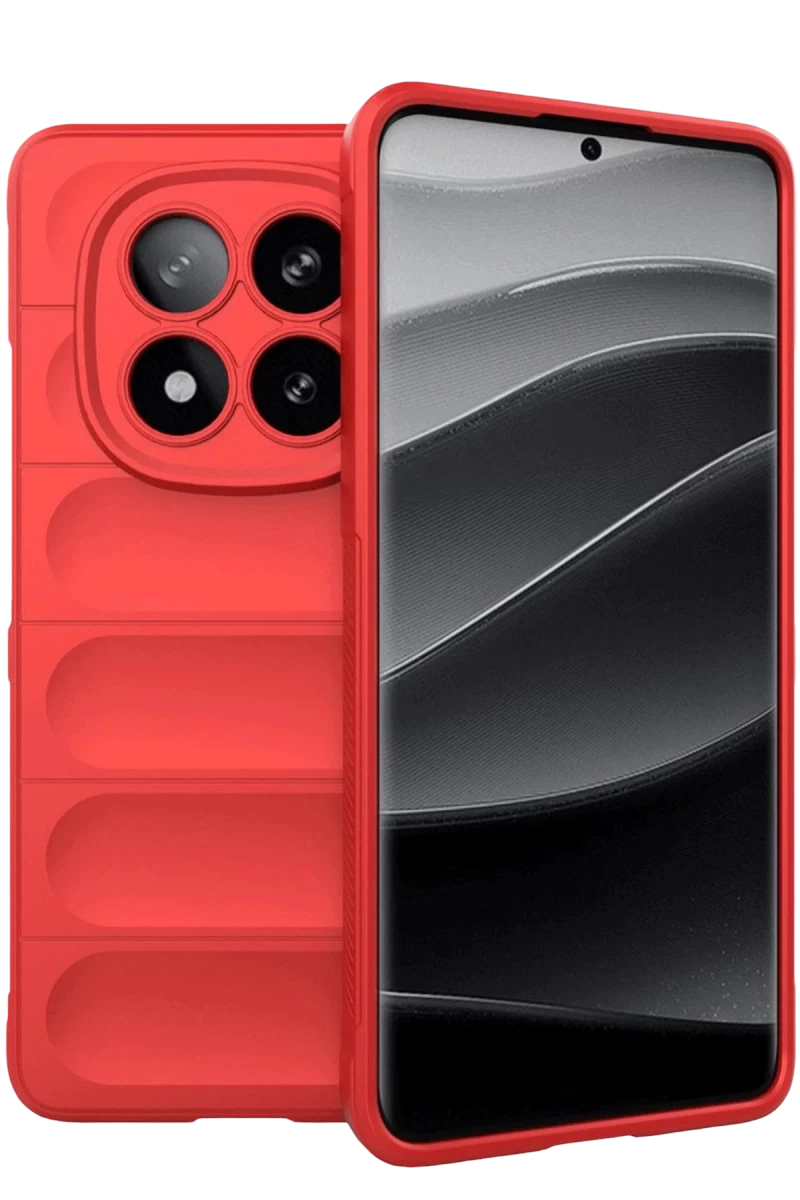 Xiaomi Redmi Note 15 Pro 4G Uyumlu Optimum Silikon - Kırmızı