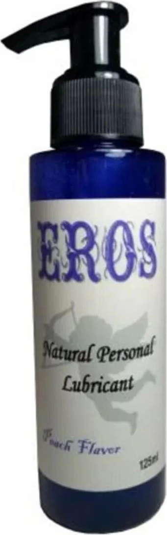 Eros Peach Flavor Natural Personal Lubricant 375 ml x 3 Adet