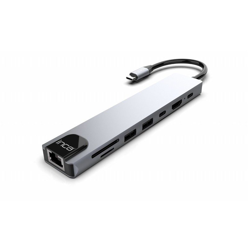 INCA ITPC-7 TYPE-C HUB X8COMBO ÇOKLAYICI