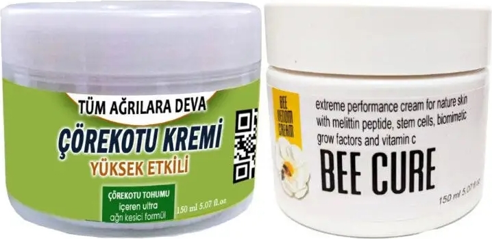 Süper Çörek Otu Kremi Büyük Boy 150 ml Krem-Bee Cure Krem 150 ml