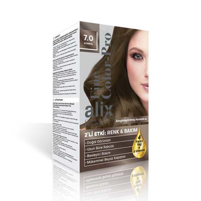 Set Saç Boyası 7.0 Kumral 1 Adet