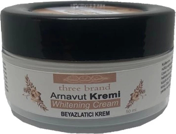 Three Brand Whitening Cream Arnavut Kremi Aklık Cream 50ml Beyazlatıcı