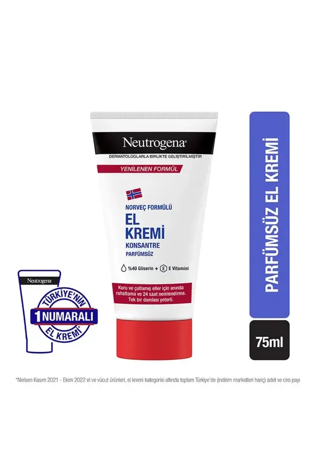 Parfümsüz El Kremi 75 ml