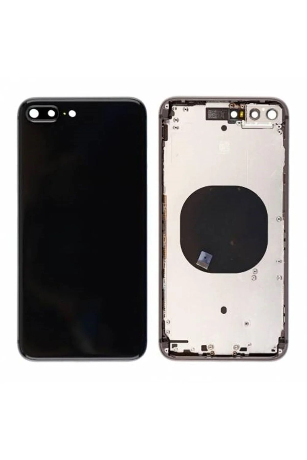 Iphone 8 Plus Uyumlu Kasa Kapak Siyah
