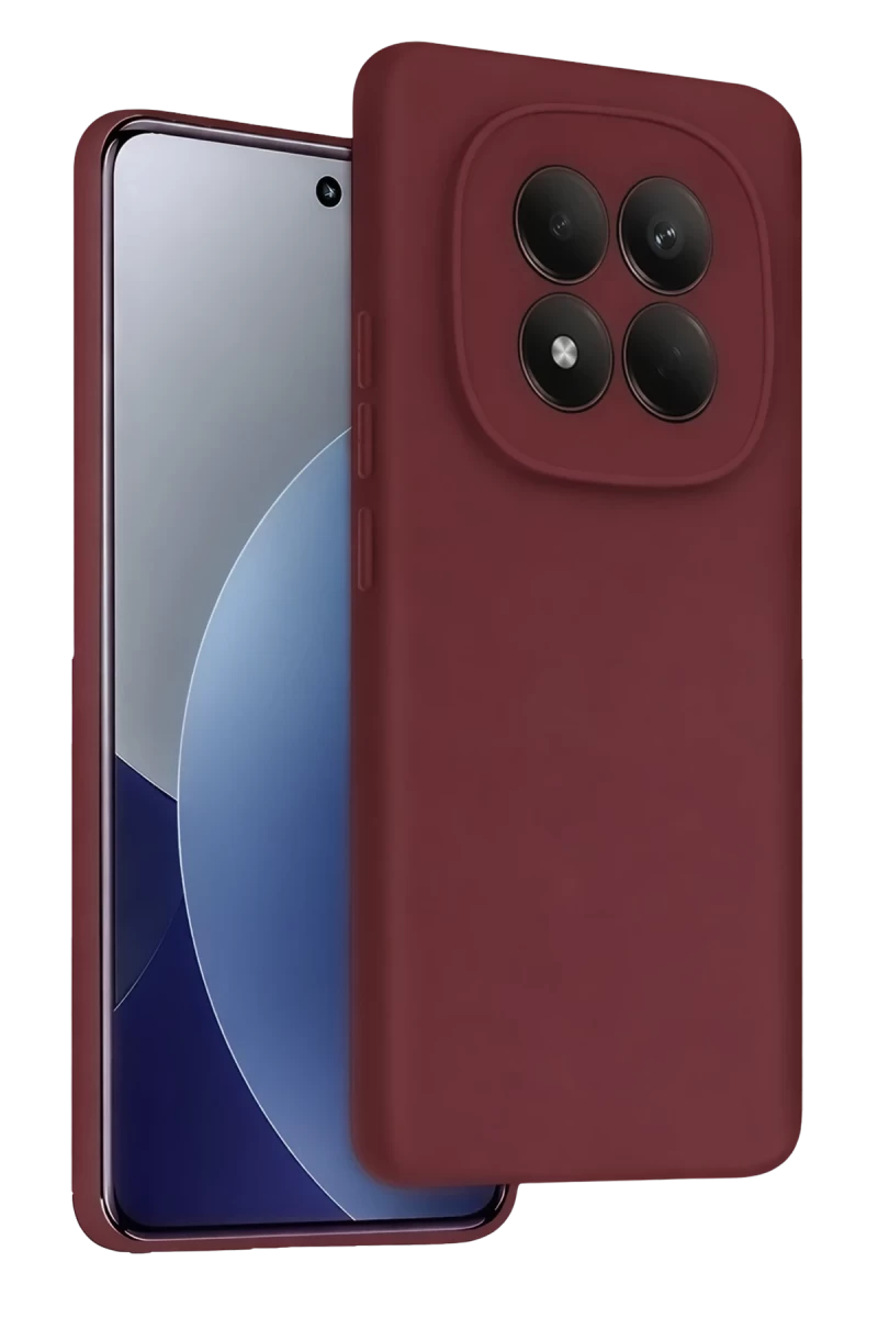 Xiaomi Redmi Note 15 Pro 4G Uyumlu First Silikon - Bordo